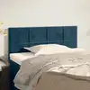 Image de Tête De Lit Bleu Foncé 90x5x78/88 Cm Velours Vidaxl