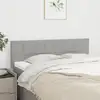 Image de Têtes De Lit Gris Clair 144x5x78/88 Cm Tissu Vidaxl