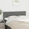 Image de Têtes De Lit Gris Foncé 144x5x78/88 Cm Tissu Vidaxl
