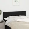 Image de Têtes De Lit Noir 144 X 5 X 78/88 Cm Tissu Vidaxl