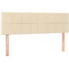 Image de Têtes De Lit Crème 144x5x78/88 Cm Tissu Vidaxl