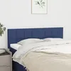 Image de Têtes De Lit Bleu 144x5x78/88 Cm Tissu Vidaxl