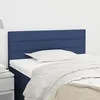 Image de Tête De Lit Bleu 90x5x78/88 Cm Tissu Vidaxl