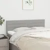 Image de Têtes De Lit Gris Clair 144x5x78/88 Cm Tissu Vidaxl