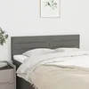 Image de Têtes De Lit Gris Foncé 144x5x78/88 Cm Tissu Vidaxl