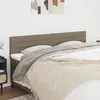 Image de Têtes De Lit Taupe 180x5x78/88 Cm Tissu Vidaxl