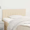 Image de Tête De Lit Crème 80x5x78/88 Cm Tissu Vidaxl