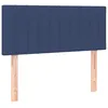 Image de Tête De Lit Bleu 100x5x78/88 Cm Tissu Vidaxl