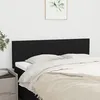 Image de vidaXL Têtes de lit Noir 144 x 5 x 78/88 cm Tissu 346244