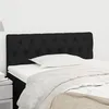 Image de Tête De Lit Noir 90x7x78/88 Cm Tissu Vidaxl