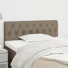 Image de Tête De Lit Taupe 100x7x78/88 Cm Tissu Vidaxl
