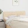 Image de Têtes De Lit Crème 160x7x78/88 Cm Tissu Vidaxl
