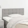 Image de Tête De Lit Gris Clair 80x5x78/88 Cm Tissu Vidaxl