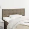 Image de Tête De Lit Taupe 80x5x78/88 Cm Tissu Vidaxl