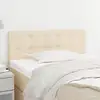 Image de Tête De Lit Crème 80x5x78/88 Cm Tissu Vidaxl