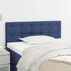 Image de Tête De Lit Bleu 80x5x78/88 Cm Tissu Vidaxl