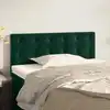 Image de Tête De Lit Vert Foncé 80x5x78/88 Cm Velours Vidaxl