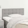 Image de Tête De Lit Gris Clair 90x5x78/88 Cm Tissu Vidaxl