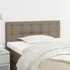 Image de Tête De Lit Taupe 90x5x78/88 Cm Tissu Vidaxl
