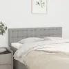 Image de Têtes De Lit Gris Clair 144x5x78/88 Cm Tissu Vidaxl