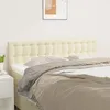 Image de Têtes De Lit Crème 144x5x78/88 Cm Similicuir Vidaxl