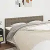 Image de Têtes De Lit Taupe 160x5x78/88 Cm Tissu Vidaxl