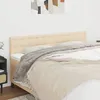 Image de vidaXL Têtes de lit Crème 160x5x78/88 cm Tissu 346481