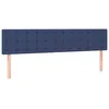 Image de Têtes De Lit Bleu 160x5x78/88 Cm Tissu Vidaxl