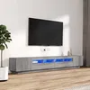 Image de vidaXL Ensemble de Meubles TV avec Lumières LED 3 pcs Centres de Divertissement Armoires Multimédia Meubles de Salle de 3120174