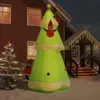 Image de vidaXL Arbre de Noël Gonflable avec LED Sapin de Noël Décoration de Noël Ornement de Vacances Décoration de Fête Jardin 345295