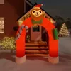 Image de Porte Voûtée Gonflable De Noël Avec Led 380 Cm Vidaxl