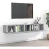 Image de Ensemble De Meubles Tv 2 Pcs Sonoma Gris Bois D'ingénierie Vidaxl