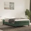 Image de Matelas De Lit À Ressorts Ensachés Fermeté Moyenne Vert Foncé 120x200x20 Cm Vidaxl