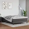 Image de Matelas De Lit À Ressorts Ensachés Fermeté Moyenne Gris 140x190x20cm Vidaxl