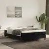 Image de Matelas De Lit À Ressorts Ensachés Fermeté Moyenne Noir 140x190x20 Cm Velours Vidaxl