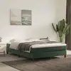 Image de Matelas De Lit À Ressorts Ensachés Fermeté Moyenne Vert Foncé 140x200x20 Cm Vidaxl