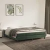 Image de Matelas De Lit À Ressorts Ensachés Fermeté Moyenne Vert Foncé 160x200x20 Cm Vidaxl
