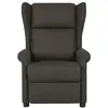 Image de Vidaxl fauteuil de massage taupe tissu