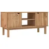 Image de Meuble Tv Otta 113,5x43x57 Cm Bois De Pin Massif Vidaxl