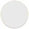 Image de Vidaxl miroir mural doré ø 60 cm rond