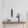 Image de Miroir Mural Argenté 70x30 Cm Ovale Vidaxl