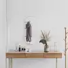 Image de Miroir Mural Argenté 80x35 Cm Ovale Vidaxl