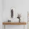 Image de Miroir Mural Doré 80x35 Cm Ovale Vidaxl