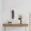 Image de Miroir Mural Doré 90x40 Cm Ovale Vidaxl