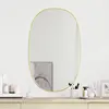Image de Miroir Mural Doré 80x50 Cm Vidaxl