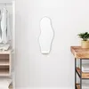 Image de vidaXL Mural Miroir de Maquillage Coiffeuse Cosmétique Décoration de Chambre à Coucher Salle de Bain Salon Intérieur Argenté 348254