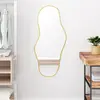 Image de Miroir Mural Doré 100x45 Cm Vidaxl