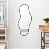 Image de Miroir Mural Noir 90x40 Cm Vidaxl