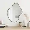 Image de Miroir Mural Noir 50x40 Cm Vidaxl