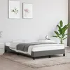 Image de vidaXL Cadre de lit sans matelas gris foncé 120x200 cm tissu 346705